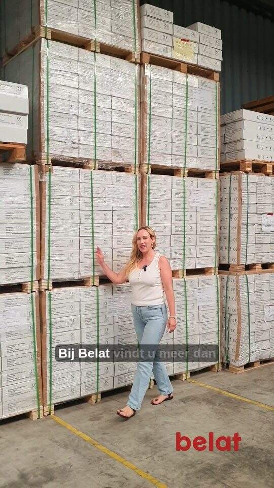 Een kijkje in het magazijn van Belat