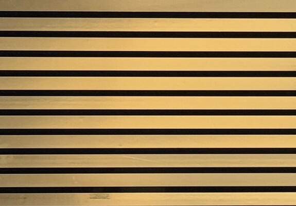 Akoestische wandpanelen Gouden spiegel